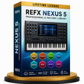 reFX Nexus 5 + Factory Content Lifetime License (Instant Download)