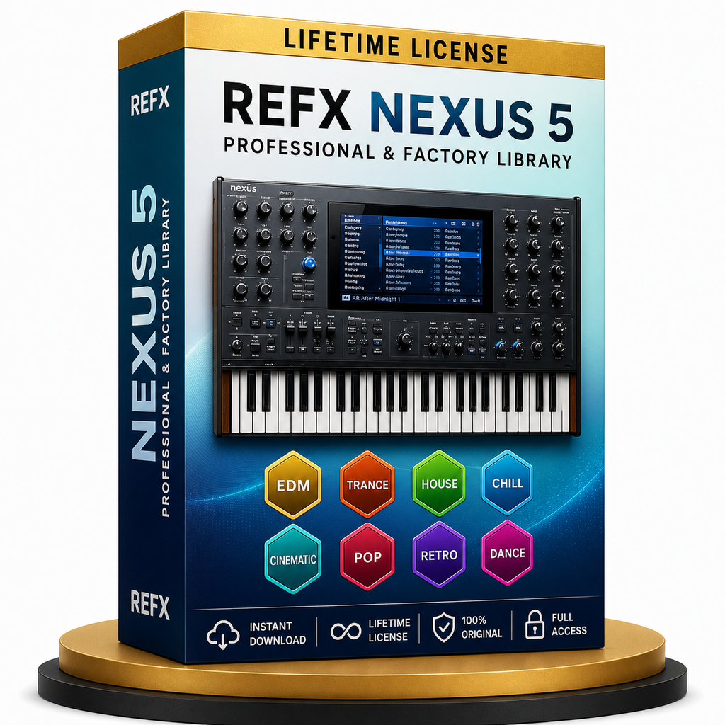 Music Production Pack FL STUDIO 24 - NEXUS 5 - LOGIC PRO - OMNISPHERE 2