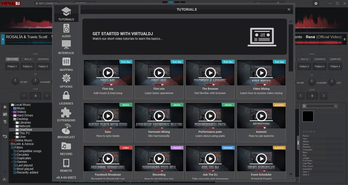 Virtual DJ 2025 Pro Infinity v8.5 Lifetime License Instant Download